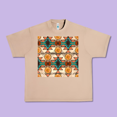 Native American Aztec Seamless Pattern 1 Urban Heavy Tee Designed By Bundleandbundleshop