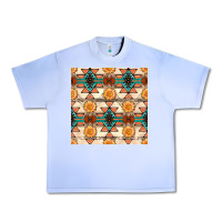 Grape Ice native american aztec seamless pattern 1 Urban Heavy Tee - BundleAndBundleShop