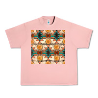 Salmon native american aztec seamless pattern 1 Urban Heavy Tee - BundleAndBundleShop