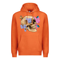 Carrot skull flora butterfly Premium Hoodie - Artiststas