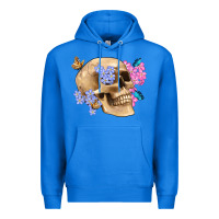 True Royal skull flora butterfly Premium Hoodie - Artiststas