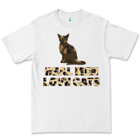 White Real Men Love Cats Premium Tee - Bettercallsaul