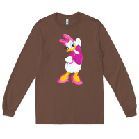 Chestnut daisy duck Long Sleeve Tee - baoMotion