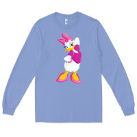 Colony Blue daisy duck Long Sleeve Tee - baoMotion