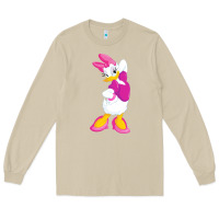 Mushroom daisy duck Long Sleeve Tee - baoMotion