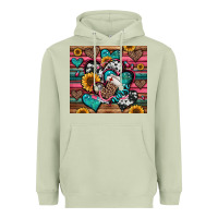 Matcha nurse hearts Heavyweight Hoodie - Jasminsmagicworld