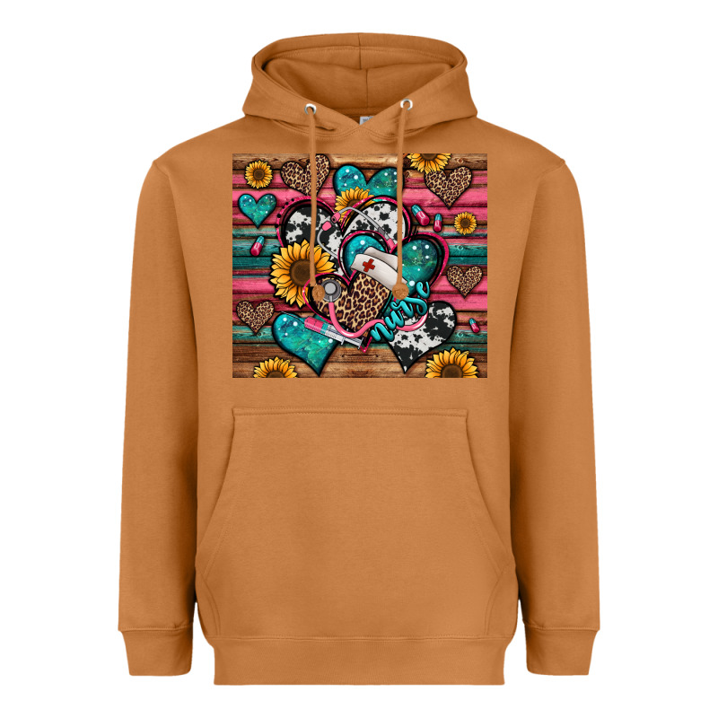 Nurse Hearts Heavyweight Hoodie by Jasminsmagicworld | Teevron