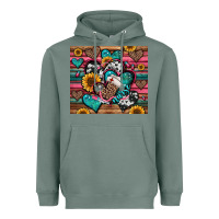 Sage nurse hearts Heavyweight Hoodie - Jasminsmagicworld