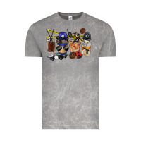Cloud Rock Police Coffee Cups Vintage Tee - FaDigitalArtStudio