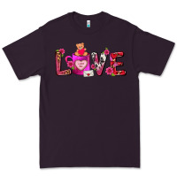 Plum Love Coffee Mug Valentines Day Premium Tee - FaDigitalArtStudio