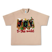 Burro Joy To The World Urban Heavy Tee - FaDigitalArtStudio