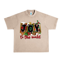 French Oak Joy To The World Urban Heavy Tee - FaDigitalArtStudio