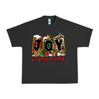 Pigment Black Joy To The World Urban Heavy Tee - FaDigitalArtStudio