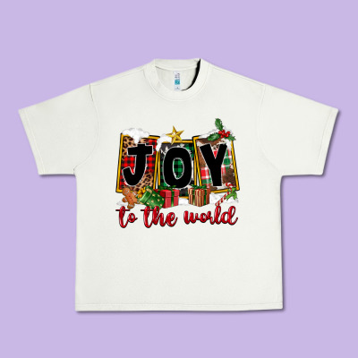 Joy To The World Urban Heavy Tee Designed By Fadigitalartstudio