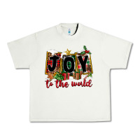 Pistachio Joy To The World Urban Heavy Tee - FaDigitalArtStudio