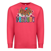 Cardinal Periodt afro woman nail art Premium Sweatshirt - RanaPortraitStore