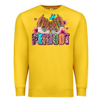 Lemon Periodt afro woman nail art Premium Sweatshirt - RanaPortraitStore