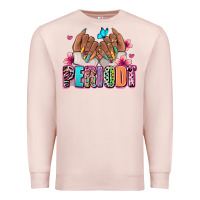 Pale Pink Periodt afro woman nail art Premium Sweatshirt - RanaPortraitStore
