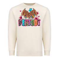 Sandshell Periodt afro woman nail art Premium Sweatshirt - RanaPortraitStore