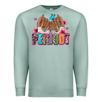 Seafoam Periodt afro woman nail art Premium Sweatshirt - RanaPortraitStore