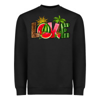 Black love watermelon Heavyweight Sweatshirt - RanaPortraitStore