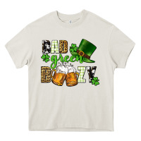 Cream Bad green boozy St. Patrick's Day Heavy Core Tee - CowGirlArtShop