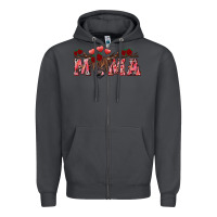 Smoke valentines day mama Zipper Hoodie - RanaPortraitStore
