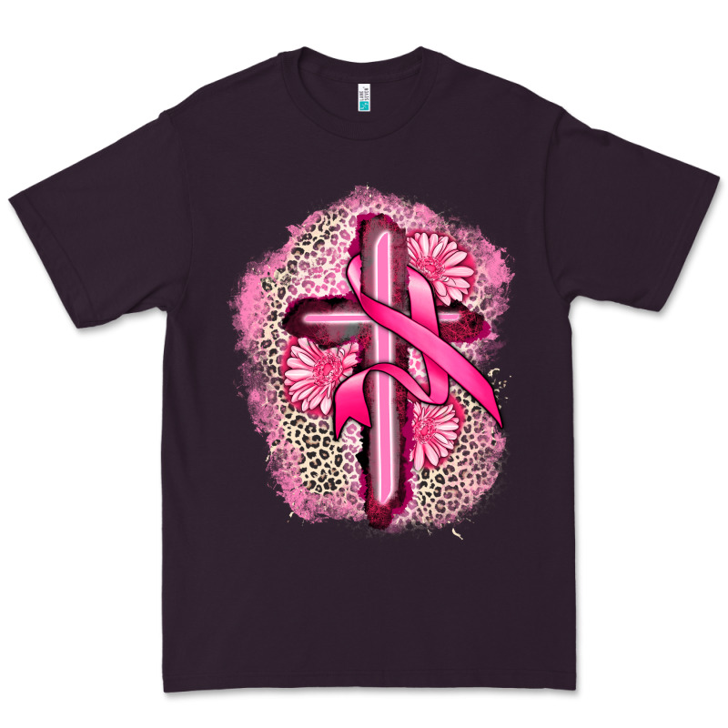 Breast Cancer Cross Premium Tee by FaDigitalArtStudio | Teevron