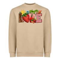 Mushroom love strawberry Heavyweight Sweatshirt - RanaPortraitStore