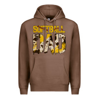 Chestnut no background softball dad Premium Hoodie - Jasminsmagicworld