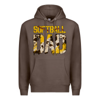 Coffee no background softball dad Premium Hoodie - Jasminsmagicworld