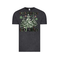 Vintage Black I Like Them Real Thick And Sprucy Vintage Tee - FaDigitalArtStudio