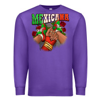 Purple Mexicana sneakers Premium Sweatshirt - RanaPortraitStore