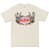 Bone Happy Valentine's Day skeleton hands Premium Tee - FaDigitalArtStudio