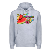Heather Grey sweet summer time Premium Hoodie - Artiststas