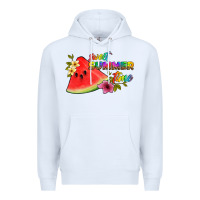 White sweet summer time Premium Hoodie - Artiststas