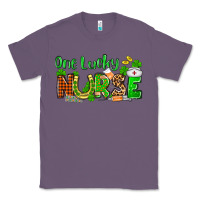 Lavender St. Patrick's One lucky Nurse Classic Tee - OliviaCreatesArt