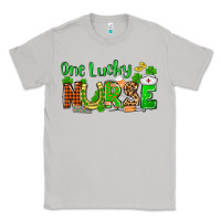 Moon Dust St. Patrick's One lucky Nurse Classic Tee - OliviaCreatesArt