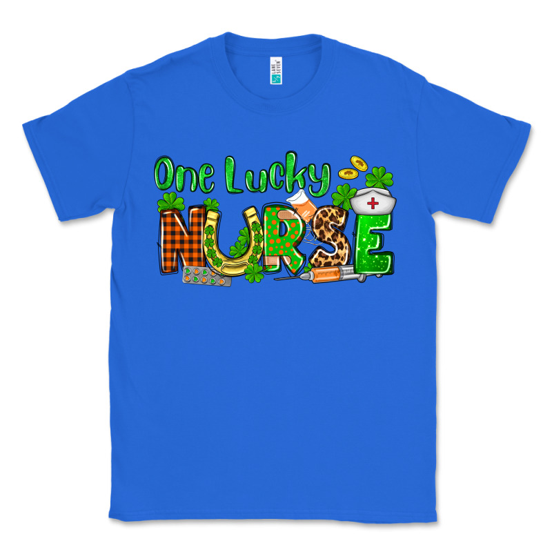 St. Patrick's One Lucky Nurse Classic Tee by OliviaCreatesArt | Teevron