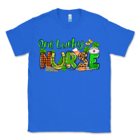 True Royal St. Patrick's One lucky Nurse Classic Tee - OliviaCreatesArt