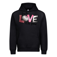 Black for the love of the game volleyball Urban Hoodie - Jasminsmagicworld