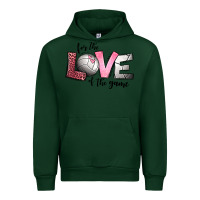 Forest Green for the love of the game volleyball Urban Hoodie - Jasminsmagicworld