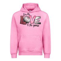 Fuchsia Pink for the love of the game volleyball Urban Hoodie - Jasminsmagicworld