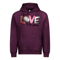 Mauve Wine for the love of the game volleyball Urban Hoodie - Jasminsmagicworld