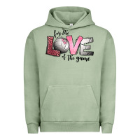 Pigment Oil Green for the love of the game volleyball Urban Hoodie - Jasminsmagicworld