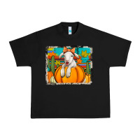 Black autumn sheep in a pumpkin Urban Heavy Tee - Jasminsmagicworld