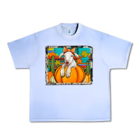 Grape Ice autumn sheep in a pumpkin Urban Heavy Tee - Jasminsmagicworld