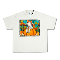 Pistachio autumn sheep in a pumpkin Urban Heavy Tee - Jasminsmagicworld