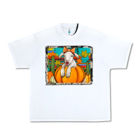 White autumn sheep in a pumpkin Urban Heavy Tee - Jasminsmagicworld
