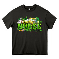 Asphalt Lucky Nurse St. Patrick's Day Heavy Core Tee - HowdyJamesFarm